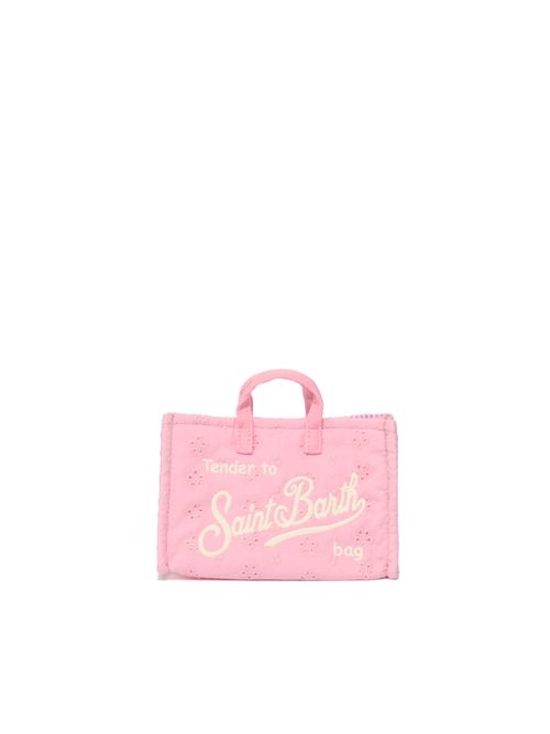 Phone Bag in pizzo Sangallo di cotone Mc2 Saint Barth | PHONE01203025L